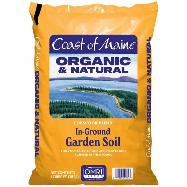 Coast Of Maine Cobscook Blend Organic Fruit and Vegetable Garden Soil 1 cu ft CO1000